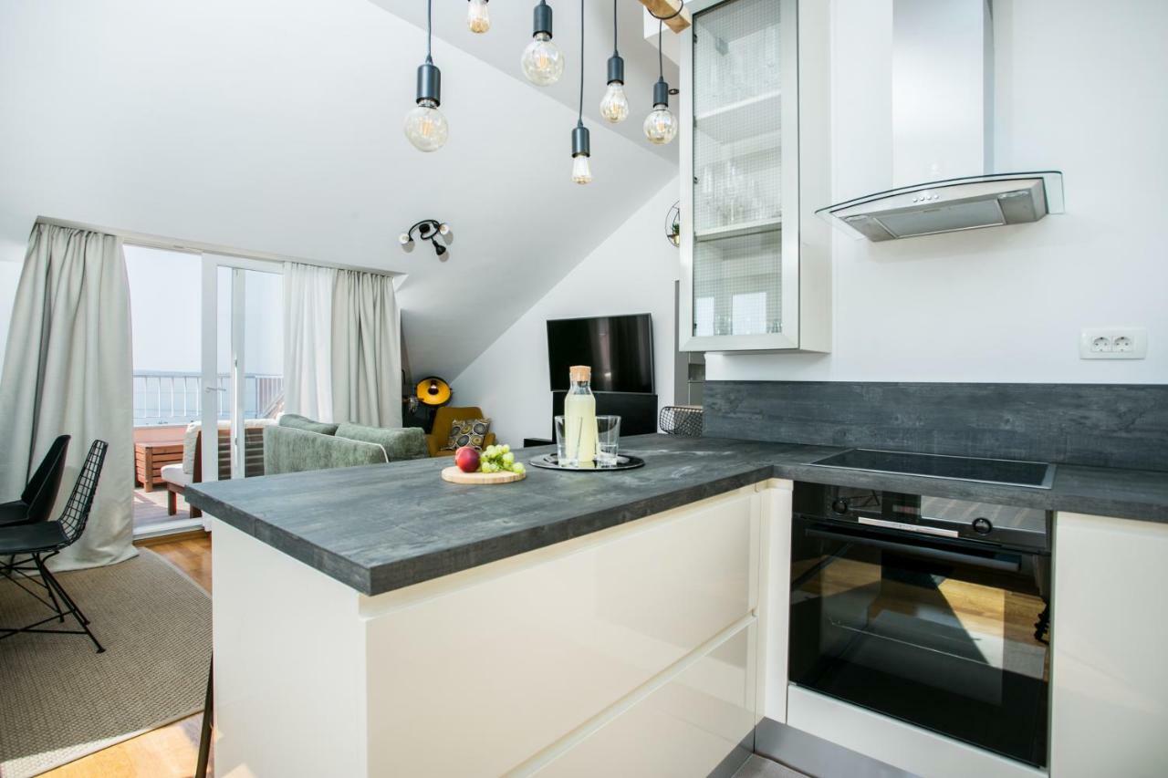 Luxury Penthouse Queen Leilighet Split Eksteriør bilde